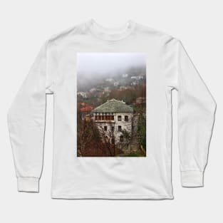 Traditional architecture of Pelion mountain Long Sleeve T-Shirt